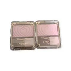 CANMAKE　パウダーチークスA　P02 2点セット