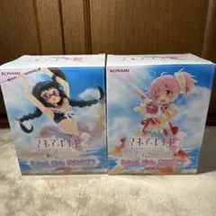 送料込み マギアレコード 鹿目まどか＆暁美ほむら フィギュア 水着2種セット✨