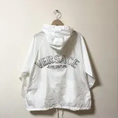 A.VERSACE ナイロンジャケット ブラック/ホワイト A.VERSACE ヴェルサーチ ナイロンセットアップ | Pay ID