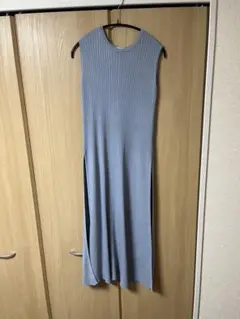 【*ー様 ミッシュマッシュ MICSHMASCH サイドスリット ロングワンピー