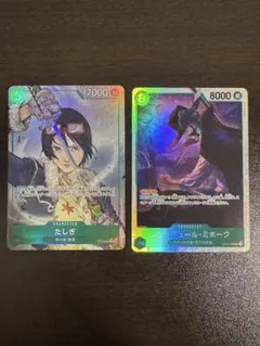 【美品】ワンピースカードゲーム　たしぎRパラレル　ジュラキュール　ミホーク