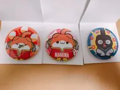 銀魂　にゃん魂！ニャーニャーニャーニャー缶バッジコレクション　神楽2種　新八