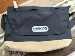 OUTDOOR ショルダーバッグ ブラック/ベージュのサムネイル