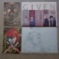 アニメ クリアファイル他 4点セット まとめ売り※バラ売り可能※