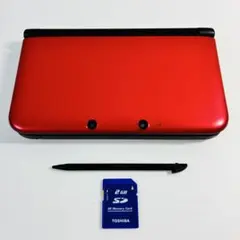 「ニンテンドー3DS LL レッド×ブラック」美品