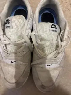 Nike Alleyoop ホワイト/ブラック スニーカー