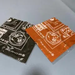 MIKIHOUSE クマデザイン バンダナ 2枚セット新品未使用