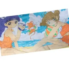 カードキャプターさくら ビジュアルバスタオル CLAMP展 木之本桜 