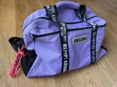 REPPPI ARMARIO レピピアルマリオ　ボストンバッグ　子ども　 紫