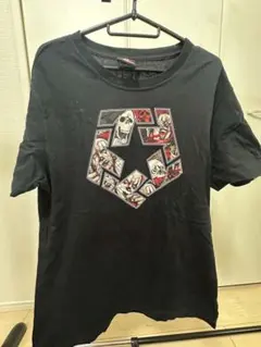 Tribal Gear Tシャツ スカル 五角形ロゴ ブラック