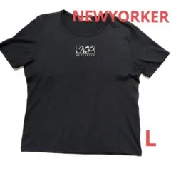 レディース　NEWYORKER 半袖 Tシャツ ブラック Lサイズのサムネイル