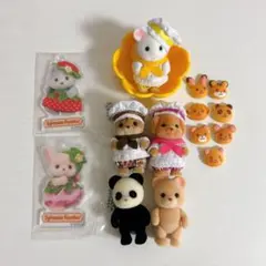 にぎやか赤ちゃんパン屋さん アクリルキーチェーン まとめ売り