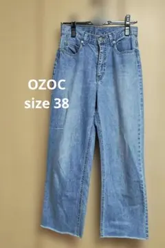 OZOC レディース デニムパンツ ライトブルー size38のサムネイル