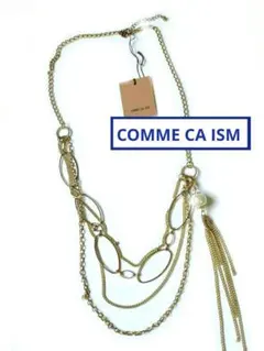 未使用❗️COMME CA ISM ネックレス 連 ゴールド コムサのサムネイル