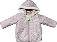 新品　ミキハウス　ホットビスケッツ　リバーシブル　アウター　80cm