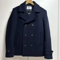 値下げ　コート　メンズビギ　ネイビー