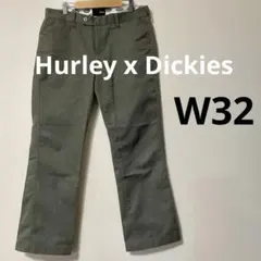 Hurley x Dickies コラボ ワークパンツ グレー W32のサムネイル