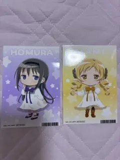 魔法少女まどか☆マギカ ブロマイド 暁美ほむら 巴マミ