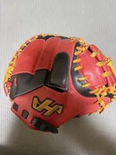 即戦力！！SSK 軟式 キャッチャーミット レッド - メルカリ