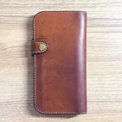 HUKURO iPhone15 左手持ち ライトブラウンのサムネイル