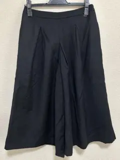 GALLERYVISCONTIサイズ2黒　秋冬キュロットパンツ♭7720