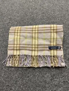 Burberry 青タグ 超大判シルク混ストール MADE IN ITALY - メルカリ