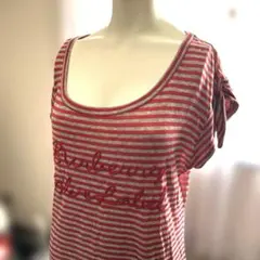 ⭐️Burberry Blue label赤ストライプ Tシャツ サイズ38⭐️
