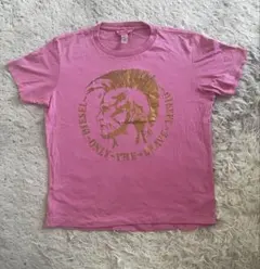 DIESEL ピンク Tシャツ Sサイズのサムネイル