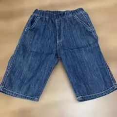 デニム風ハーフパンツ サイズ140
