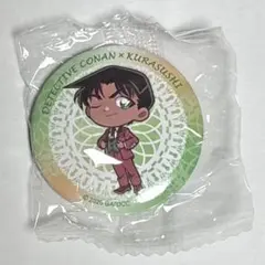 名探偵コナン くら寿司 コラボ ハイウェイの堕天使 缶バッジ 服部平次