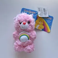 【レトロ】Care Bears ケアベア ぬいぐるみキーホルダー（匿名発送）のサムネイル
