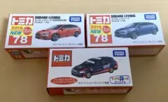 【未開封品】トミカ スバル レヴォーグ 3台セット