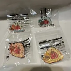 ディズニー 40周年 ピンバッジ ４種セット ミッキープルートドナルド デイジー