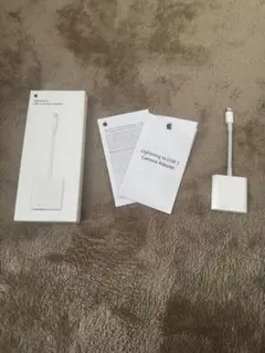 【純正】Lightning to USB 3 Camera Adapter