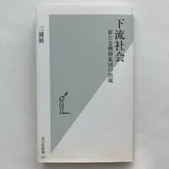下流社会 : 新たな階層集団の出現