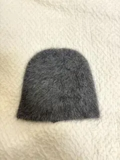 SLY グレー モヘアニット帽 FREEサイズ