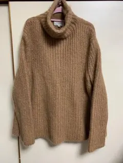 J&M DAVIDSON タートルネックセーター S ベージュのサムネイル