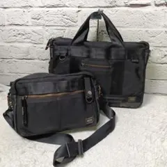 ◆PORTER HEAT 2点セット ブリーフケース＆ショルダーバッグのサムネイル