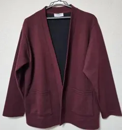 ライトオン　プラス　ワン　PLUS ONE　カーディガンレイヤード　Lサイズ