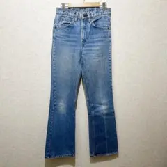 80年代 ビンテージ Levis 646フレアデニム ブーツカット ベルボトム