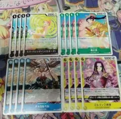 ワンピースカード　プロモ4種各4枚セット　スタンダードバトルパックvol.15