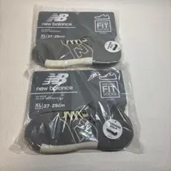 new balance スニーカーソックス XL 2足セット