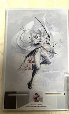 刀剣乱舞 鶴丸国永 物吉貞宗 一周年記念祝画アクリルミラースタンド 