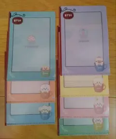 BT21 ファミマ　マルチクリアファイル７枚