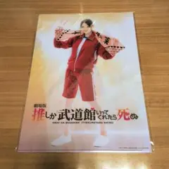 劇場版 推しが武道館いってくれたら死ぬ ムビチケ購入特典クリアファイル