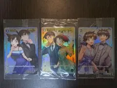 名探偵コナンカードゲーム　遠山和葉　中森青子　毛利蘭　チャレンジ戦プロモ 未開封 名探偵コナンカード 遠山和葉 中森青子 毛利蘭 チャレンジ戦