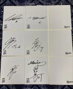 2025年最新】千葉ロッテ 直筆サインの人気アイテム - メルカリ