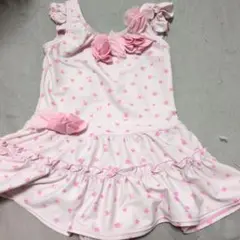 【期間限定値下げ】メゾピアノ　女の子用 ワンピース水着 110サイズ