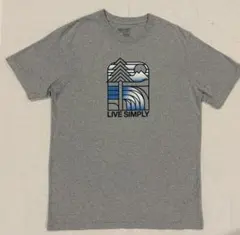patagonia LIVE SIMPLY グラフィックTシャツ M パタゴニア