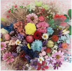 プリザーブドフラワー花材(花色)